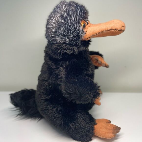 Fantastic Beasts Plush Niffler Harry Potter 11” Black Stuffed Animal NWT - Picture 4 of 6